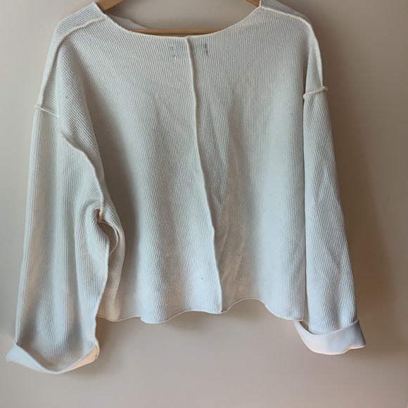 Urban Outfitters Sweaters | Urban Outfitters Oversized Cropped Sweater